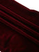 1940s Velvet High-Waist Solid Flare Pants - vintage fashion, retro style