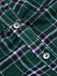 1950s 3/4 Sleeve Plaid Belt Dress: timeless style reimagined