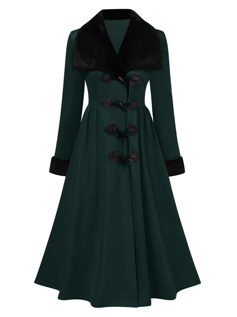 1950s And Fur Collar Coat - vintage fashion, retro style