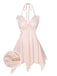 1950s Butterfly Wing Lace-Up Halter Nightgown, vintage fashion, retro style - perfect for women who love vintage and retro fashion