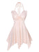1950s Butterfly Wing Lace-Up Halter Nightgown, vintage fashion, retro style - perfect for women who love vintage and retro fashion