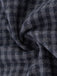 Gray 1950s Halloween Wednesday Plaid Faux-Wool Cape Coat - vintage fashion, retro style
