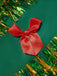 Green 1950s Christmas Tree 3D Embellished Hooded Cape - vintage fashion, retro style