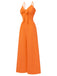 1950s Chest Bow Spaghetti Strap Jumpsuit, vintage romper, retro jumpsuit - perfect for women who love vintage and retro fashion