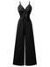 1950s Chest Bow Spaghetti Strap Jumpsuit, vintage romper, retro jumpsuit - perfect for women who love vintage and retro fashion