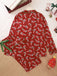 1950s Christmas Candy Cane Pajama Set - vintage fashion, retro style