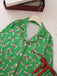 1950s Christmas Candy Cane Pajama Set - vintage fashion, retro style