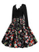 1950s Christmas Candy Canes Swing Dress: where 1950s romance meets her modern spirit