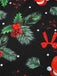 She slips into this 1950s Christmas Halter Belted Swing Dress and suddenly it's a 1950s daydream