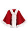 She finds her 1950s story in this 1950s Christmas Knitted Fur Trim Shawl