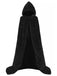 1950s Christmas Solid Long Hooded Cape — 1950s style that speaks before she does