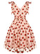 1950s Daisy Mesh Swing Dress: beautiful vintage dress, retro fashion, elegant style with timeless appeal