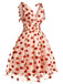 1950s Daisy Mesh Swing Dress | vintage dress, retro fashion, elegant style - perfect for retro fashion enthusiasts