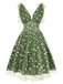 1950s Daisy Mesh Swing Dress | vintage dress, retro fashion, elegant style - perfect for retro fashion enthusiasts