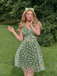 1950s Daisy Mesh Swing Dress - vintage dress, retro fashion, rockabilly