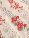1950s Embroidered Floral V-Neck Swing Dress — vintage elegance for the modern woman
