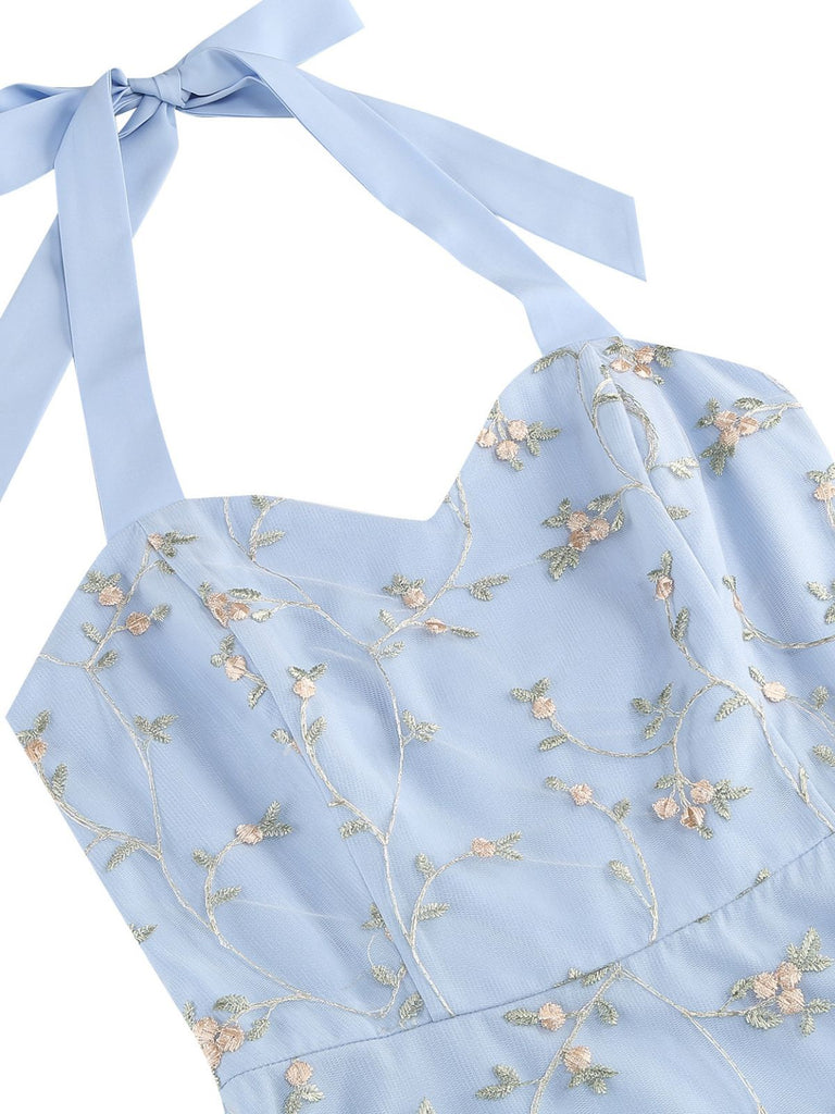 1950s Halter Vintage Classic Dress 14