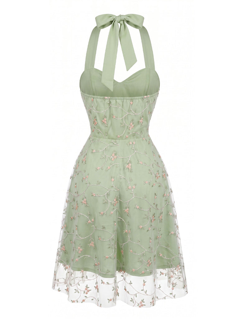 1950s Halter Vintage Classic Dress 18