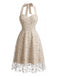 1950s Halter Vintage Classic Dress