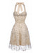1950s Halter Vintage Classic Dress 2