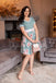 1950s Floral Patchwork Swing Dress: timeless style reimagined