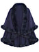 1950s Fur Collar Double Layer Cape Shawl: 1950s tailoring for the woman who leads
