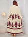 1950s Geometric Print Patchwork Dress — the kind of 1950s dress that makes strangers smile
