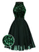 1950s Glitter Patchwork Dress — vintage elegance for the modern woman