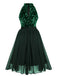 1950s Glitter Patchwork Dress — vintage elegance for the modern woman