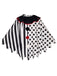 & 1950s Halloween Horror Clown Cosplay Cloak - vintage fashion, retro style