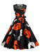 1950s Halloween Lace Patchwork Sleeveless Dress, vintage dress, retro fashion, rockabilly, pin-up fashion - perfect for women who love vintage and retro fashion