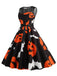 1950s Halloween Lace Patchwork Sleeveless Dress, vintage dress, retro fashion, rockabilly, pin-up fashion - perfect for women who love vintage and retro fashion