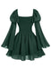 1950s Square Neck Vintage Classic Dress 5