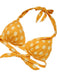1950s Halter Contrast Polka Dots Swimsuit — because 1950s glamour never goes out of style