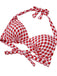 1950s Halter Plaids Lace-Up High Waisted Swimsuit — because 1950s glamour never goes out of style