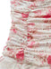 1950s Halter Roses Ruched Tummy Control Swimdress - vintage dress, retro fashion, rockabilly
