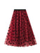 1950s Heart High Waist Swing Skirt: timeless style reimagined