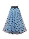 1950s Heart High Waist Swing Skirt — vintage elegance for the modern woman