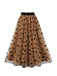 1950s Heart High Waist Swing Skirt: timeless style reimagined