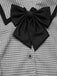 1950s Houndstooth Detachable Bow Collar Dress, vintage dress, retro fashion, rockabilly, pin-up fashion - perfect for women who love vintage and retro fashion