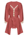 1950s Lace Spaghetti Strap Sleepwear: timeless style reimagined