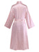 1950s Leopard Print Lace-Up Robe - vintage fashion, retro style