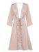 1950s Long Ice Silk Backless Nightgown: timeless style reimagined