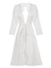 1950s Long Ice Silk Backless Nightgown: timeless style reimagined