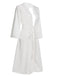1950s Long Ice Silk Backless Nightgown: timeless style reimagined