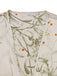 2PCS 1950s Floral Straps Satin Nightgown & Matching Robe - vintage nightgown, retro sleepwear