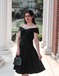 1950s Off Shoulder Swing Dress — vintage elegance for the modern woman
