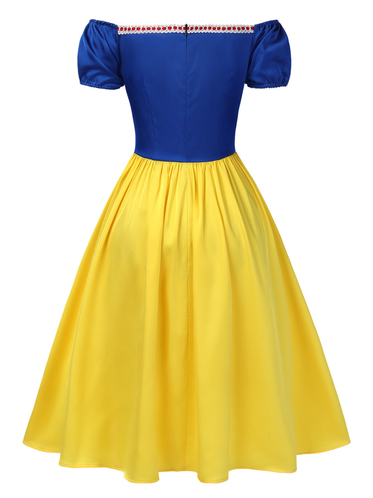 1950s OffShoulder Puff Sleeve Princess | 1950s | vintage dress, retro fashion