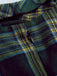 1950s Plaid Button Swing Dress, classic 1950s style elegant retro fashion - Image 5
