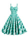 1950s Plaid Strap Cotton Swing Dress — vintage elegance for the modern woman